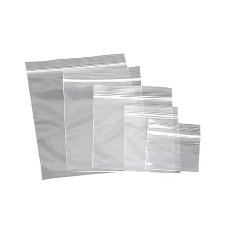 Bolsas ziplock transparentes de cierre hermético en varias medidas