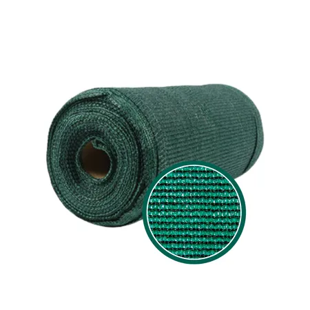 Rollo de malla raschel verde para sombra y cerco